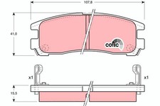 Kits de frein Mitsubishi SAPPORO