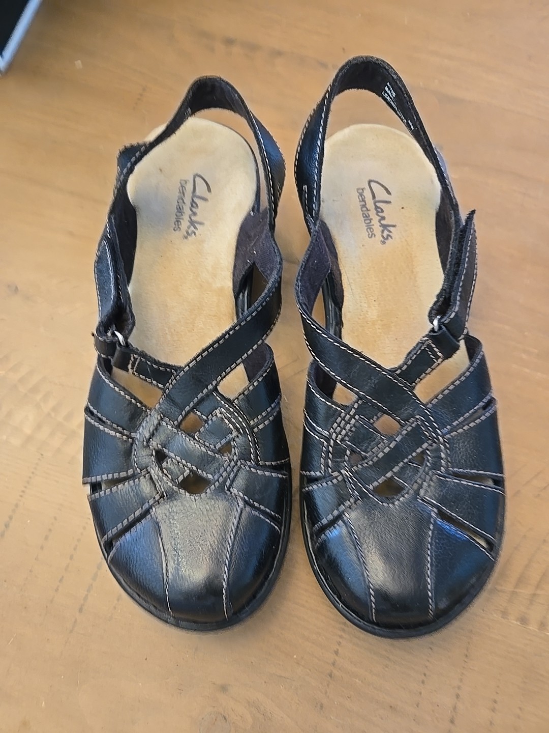 APL Sandali comodi Clarks traspiranti donna 6 5 neri