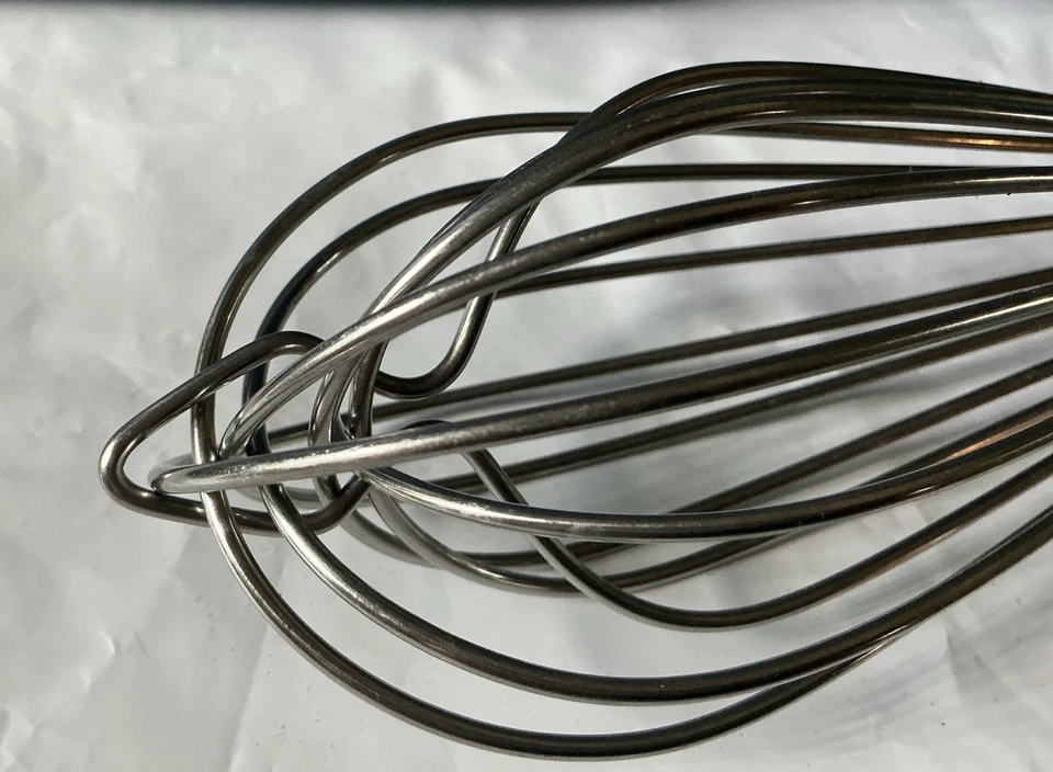 Batidor francés Winco FN-10 10" acero inoxidable Foto 2 de 4