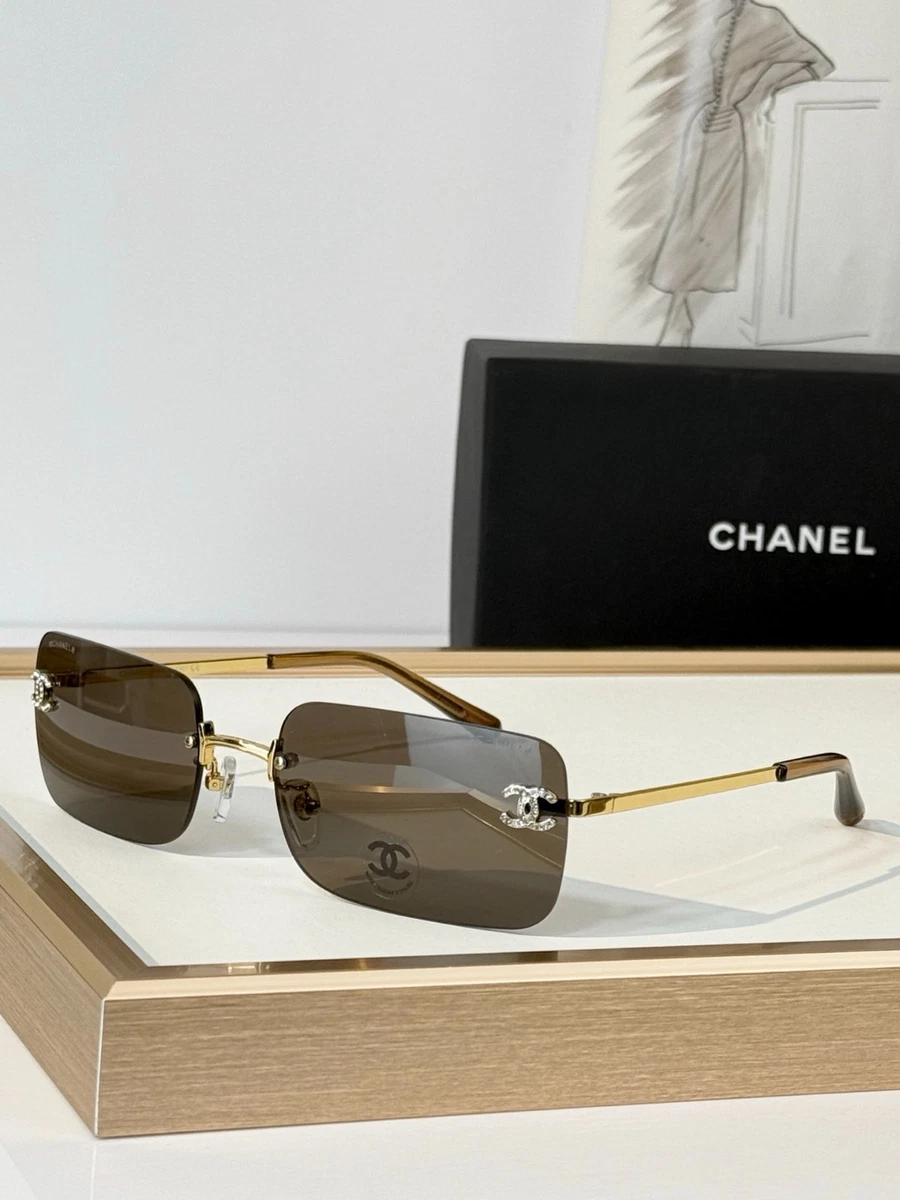 CHANEL Rimless Sunglasses for Women for sale | eBay