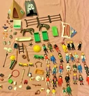 Playmobil Mixed Huge Lot Vintage Random Figures & Accessories. Cowboys & pirates