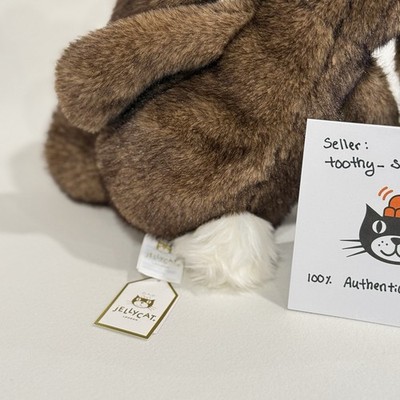 Jellycat Hoppleston Luxe Bunny BNWT - 100% Authentic - Ship from