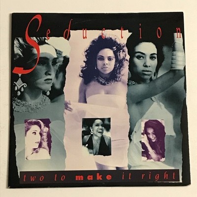 Seduction - Two To Make It Right 7'' Vinyl Record - USA 679 EX/EX