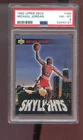 1993-94 Upper Deck 466 Michael Jordan PSA 8 Graded Basketball Card NBA Skylights