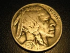 1927-P Buffalo Nickel #2