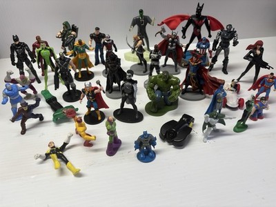 Lot 36 Marvel Action Figures Vintage Modern Disney Store Mixed Brands Collection