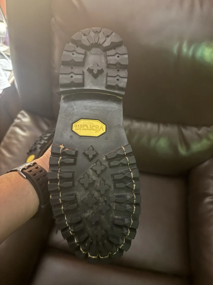 Timberland Boot Company Botas Traseras Vintage Cuero Marrón, Hombre Talla 10 Foto 4 de 4