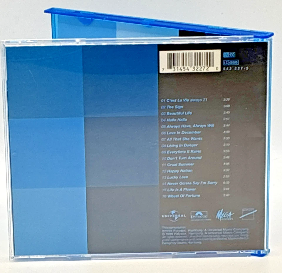 Singles Of The 90s Used Nr Mint Condition CD Album.  Original Blue Case - Image 2 of 3