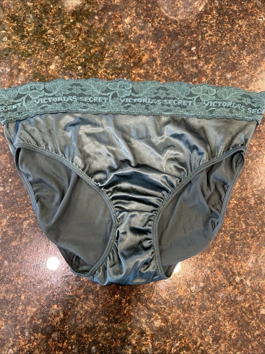 Culotte Bikini Victoria's Secret - Taille S - Crème - Satin - NEUF Avec Étiquettes