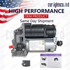Air Suspension Compressor Pump + Relay For Mercedes Benz GL450 4Matic 1663200104