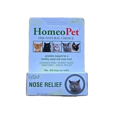 Feline Nose Relief 15 ml By HomeoPet Solutions