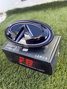 ✅ FOR 2018-2024 INFINITI Q50 COLOR CHANGING RGB LED GRILL EMBLEM GLOSS BLACK ✅