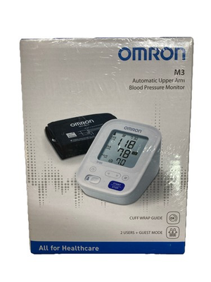 #ad Omron M3 Automatic Upper Arm Blood Pressure Monitor HEM 7154 E Intellisense NEW $49.95