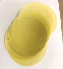 10pcs 127mm Optic Polishing Film 30um Diamond Lapping Film for Hand Polishing