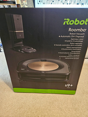 iRobot Roomba s9+ Saugroboter WLAN automatische Schmutzentsorgung schwarz s9558