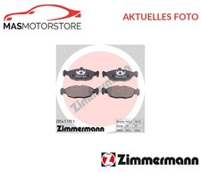 SATZ BREMSBELÄGE BREMSKLÖTZE VORNE ZIMMERMANN 205471701 P FÜR AUDI 100,C2 1.6