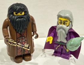 Lego Harry Potter Minifigure HP008 HP009 Hagrid/ Dumbledore baby dragon 4707