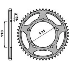 47299 - 42 525 Aluminum Drive Plate Crown Compatible with BMW