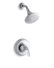 Kohler Forte Shower Trim with Shower Head Polished Chrome finish