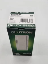 Lutron MA-PRO-WH Dimmer Wall Switch - New - White