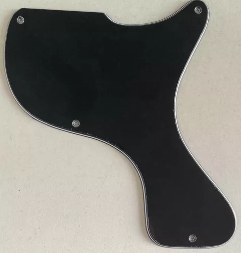 New 3 Ply Black Fits Gibson Les Paul Junior 1958 Style Guitar Pickguard