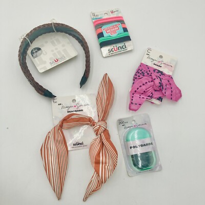 Ladies hair accessories & scarves ( lot 13) Amazon.com : 50s hair accessories,Hair Scarf Hair Scrunchies  main image 4