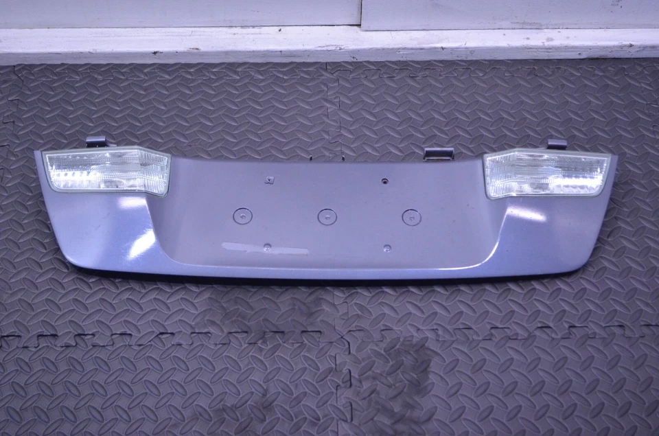 2003-2009 LEXUS GX470 REAR TRUNK LID LICENSE PLATE TRIM PANEL MOLDING GRAY OEM - Image 2 of 4
