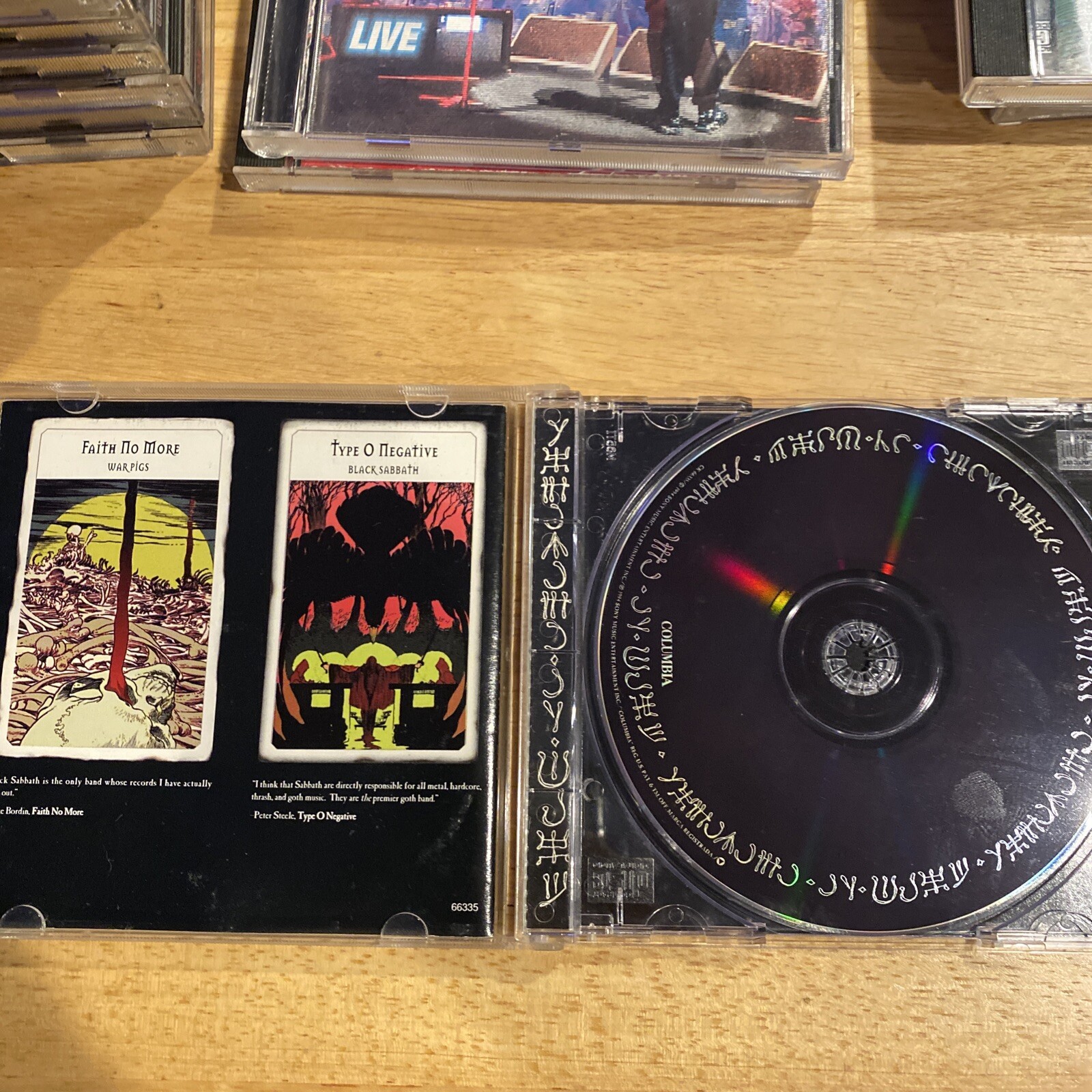 Nativity In Black A Tribute To Black Sabbath (1994, CD) Columbia CK