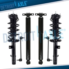 Front Struts w/ Coil Spring Sway Bars Rear Shocks for 2018 - 2022 Honda Odyssey