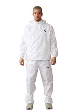 Unisex Bowling Jacket Trouser White Lawn Bowls Fleece Lined Waterproof Windproof