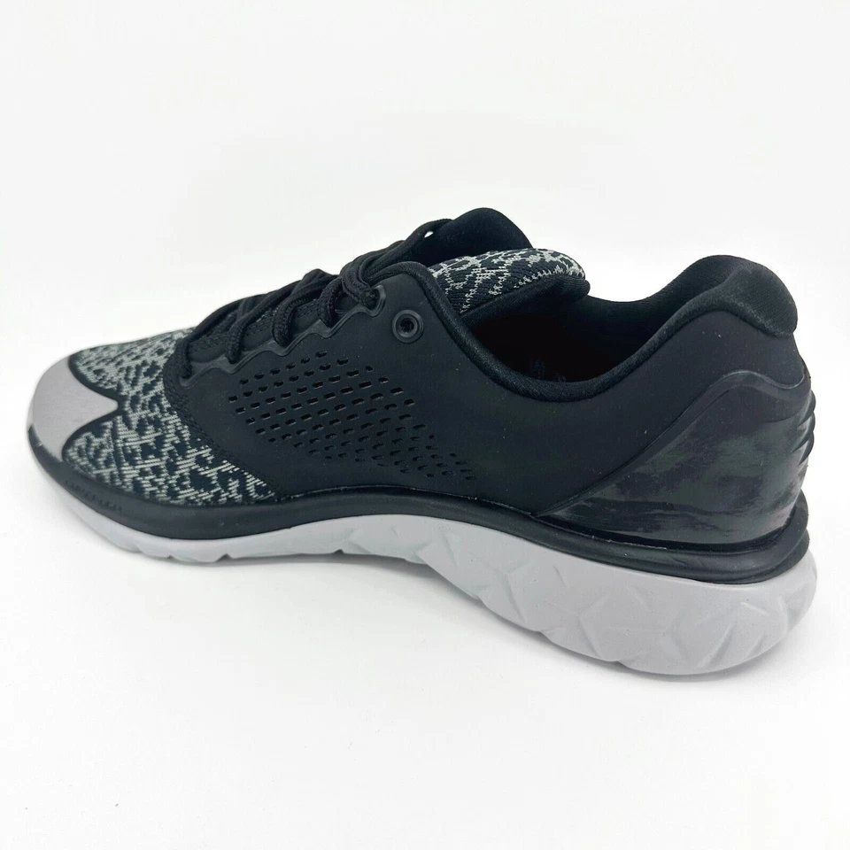 Jordan Trainer ST Negro Blanco Lobo Gris Elefante Estampado Hombre Tenis 820253 010 Foto 3 de 4