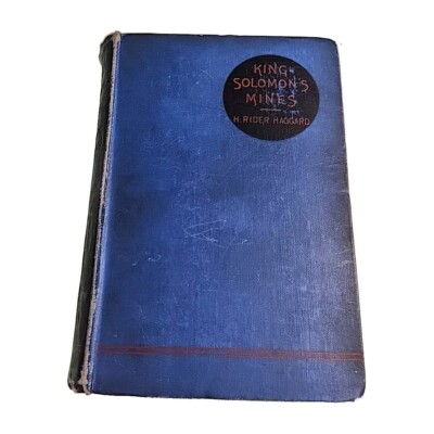 King Solomons Mines H Rider Haggard 1891 Hardback Book
