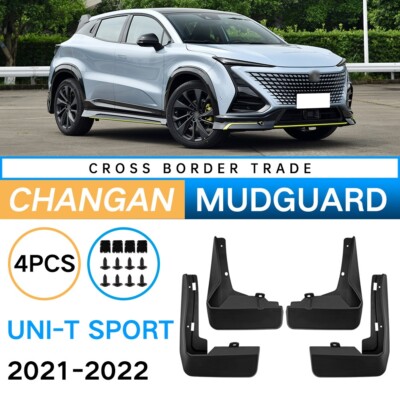 For CHANGAN UNI-T Sport 2021-2022 ABS Plastic Fender car tire mud shield 4PCS