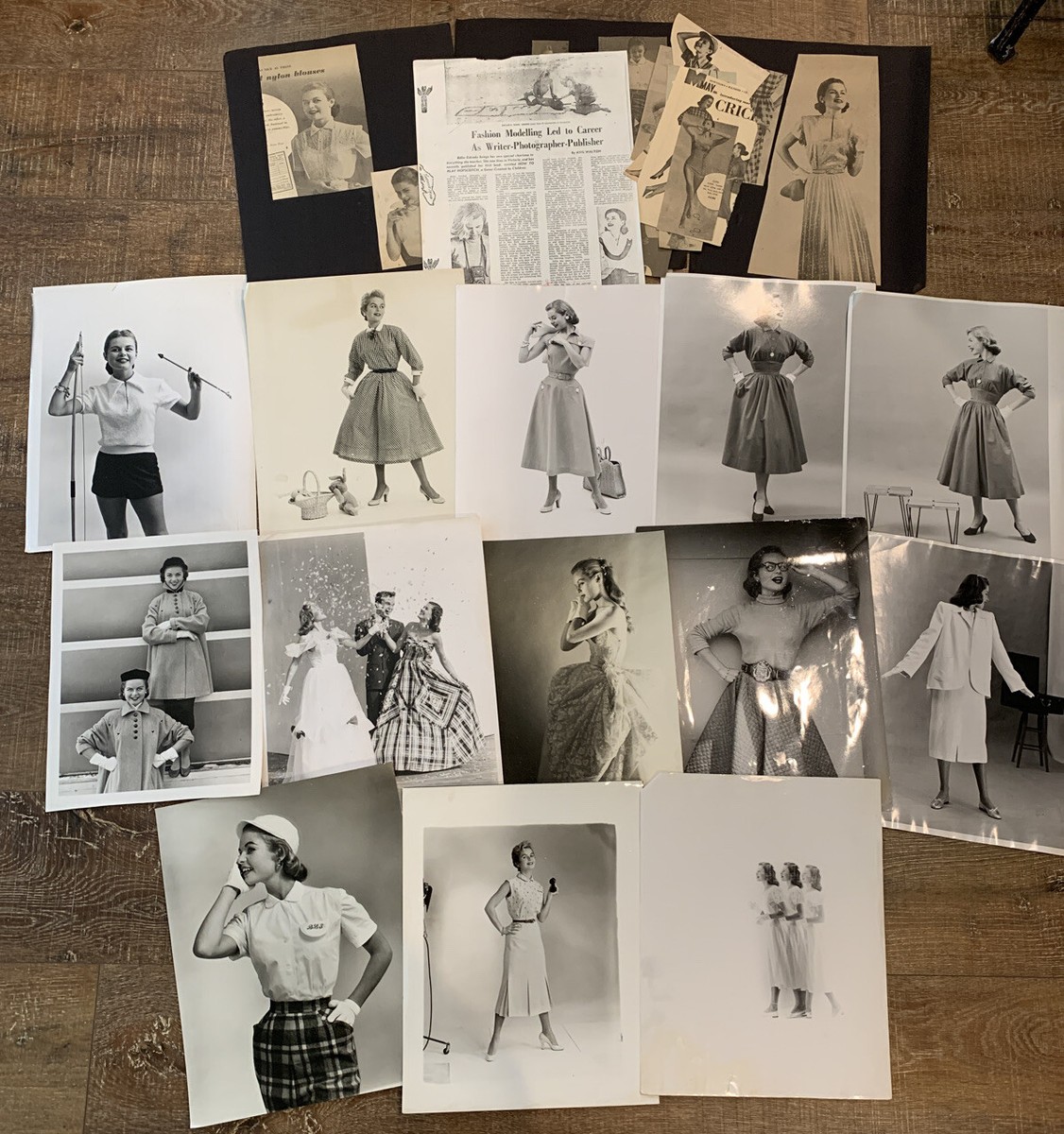 11 VTG 1940s 50s May Department Store Los Angeles Model