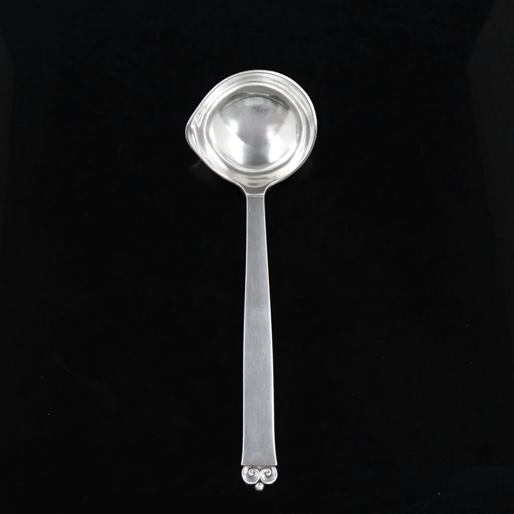 Evald Nielsen. No. 28. Silver Sauce Ladle.