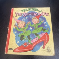 Vintage Children&rsquo;s Whitman Tell -a-tale Book Vintage The Elves And The Shoemaker