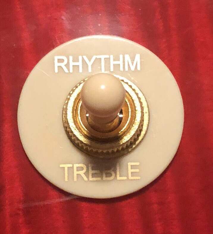 Rhythm/Treble Toggle Switch Washer For Epiphone/Gibson Les Paul Cream