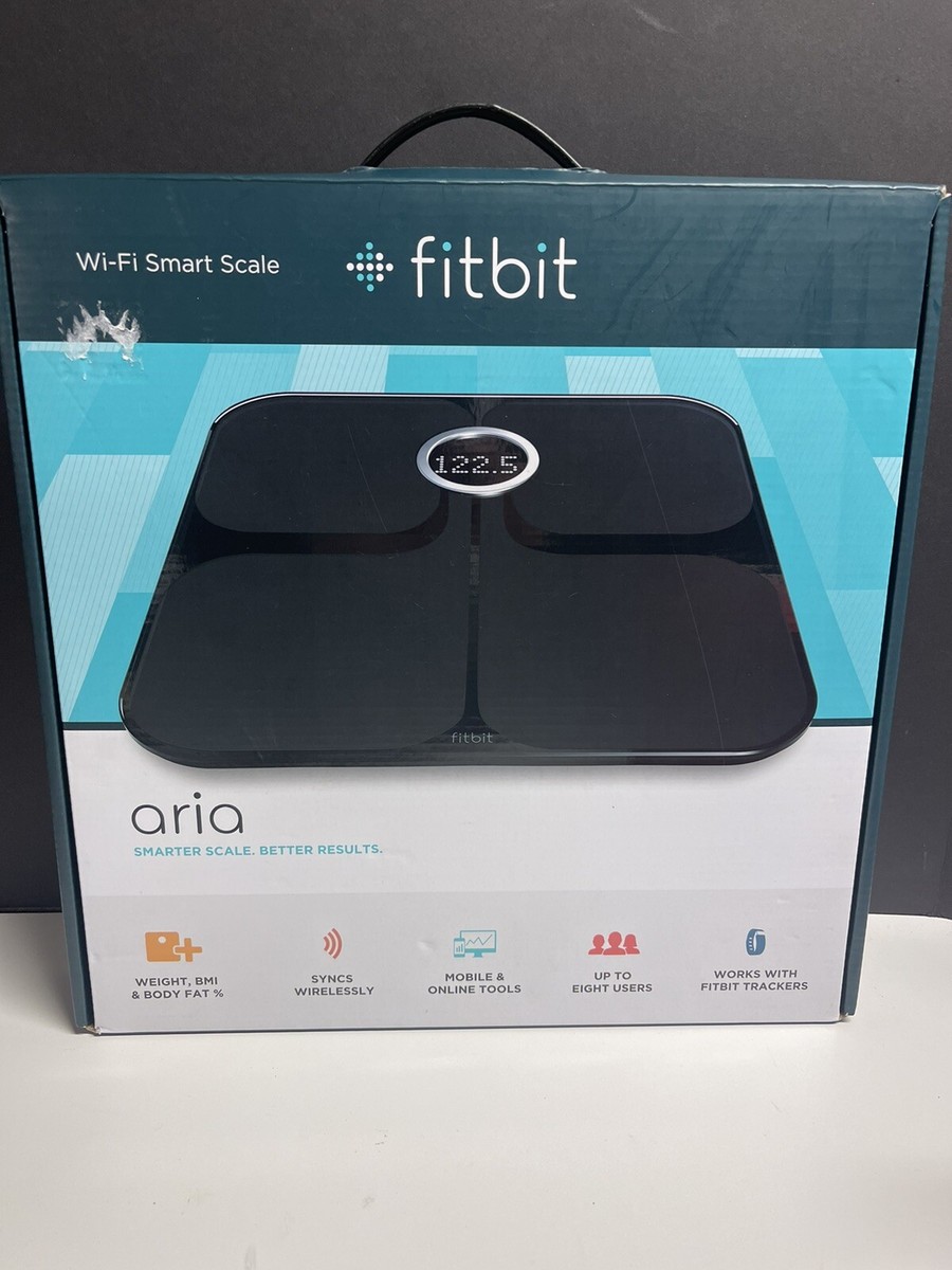 Fitbit Aria FB201B Wi-Fi Black Smart Scale 898628002137| - Main Image