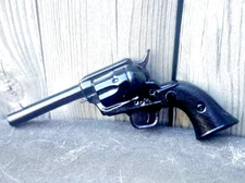 Black Ebony Colt Glass Gun Python Revolver Glass Pistol Single Action