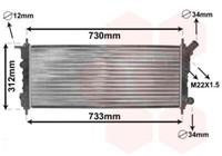 Van Wezel KüHler WasserküHler MotorküHlung MotorküHler 37002263