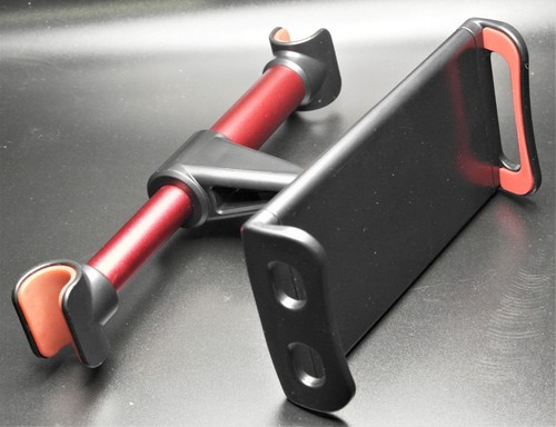 Appuie-tête d'oreiller arrière de voiture téléphone portable, support de montage de tablette rotatif - Photo 7 sur 7