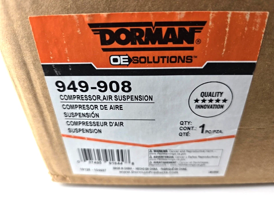 Compresor de suspensión neumática Dorman 949-908 apto para Land Rover Range Rover 2003-2005 Foto 2 de 3