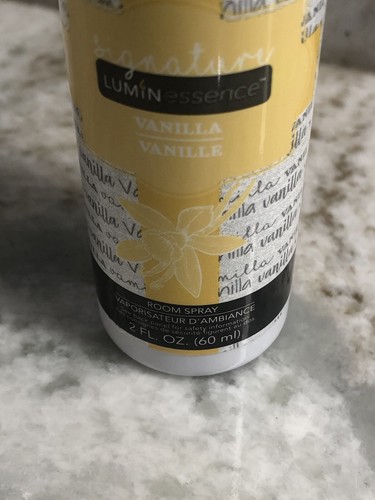 Luminessence Signature Vanilla Room Spray 2floz/60ml.ShipN24Hours - Picture 4 of 5