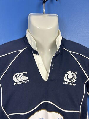 Scotland Rugby 2007/08 Home Canterbury Jersey Shirt 10 Years | eBay UK