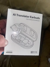 AI Translator Earbuds. Wireless, M111. TWS Earphone Wireless