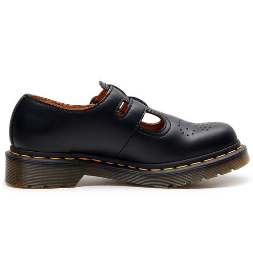 Zapatos planos de mujer con hebilla y correa Mary Janes Zapatos Oxford de cuero con punta redonda para dama - Imagen 7 de 27