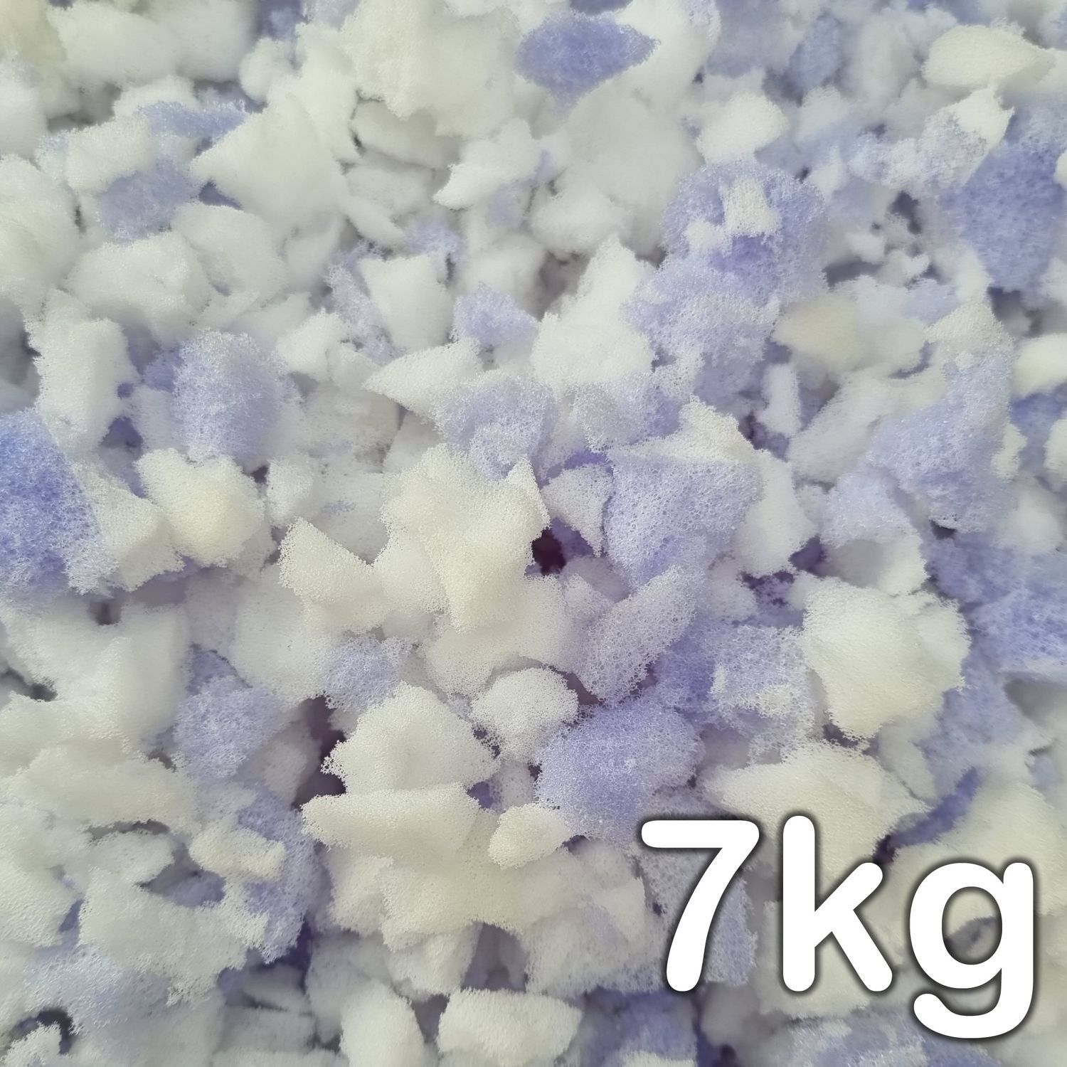 7 kg Schaumstoffflocken für Kissenfüllungen,Füllmaterial,Sitzsackfüllung,Basteln