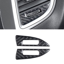 Carbon Fiber Dashboard Side Air Vent Knob Cover For Mazda 3 Axela 2014-2018 Carbon Fiber Dashboard Side Air Vent Knob Cover For Mazda 3 Axela 2014-2018