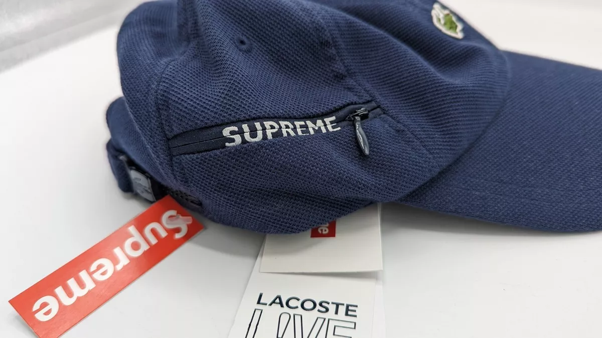 Supreme × LACOSTE Pique 6-Panel-