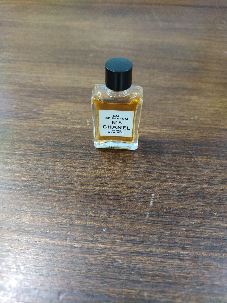 VTG CHANEL NO.5 Eau De Parfum Mini Miniature 0.13 Oz 4ml New